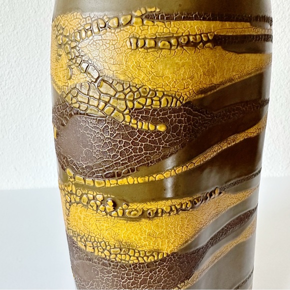 SOLD Ⓜ️ | Vintage 1970’s MCM Royal Haeger Free Form Earth Wrap Pottery Vase - Picture 7 of 14